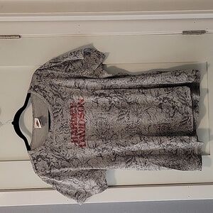 HD Short Sleeve Tshirt; 1W; Tan/Brown